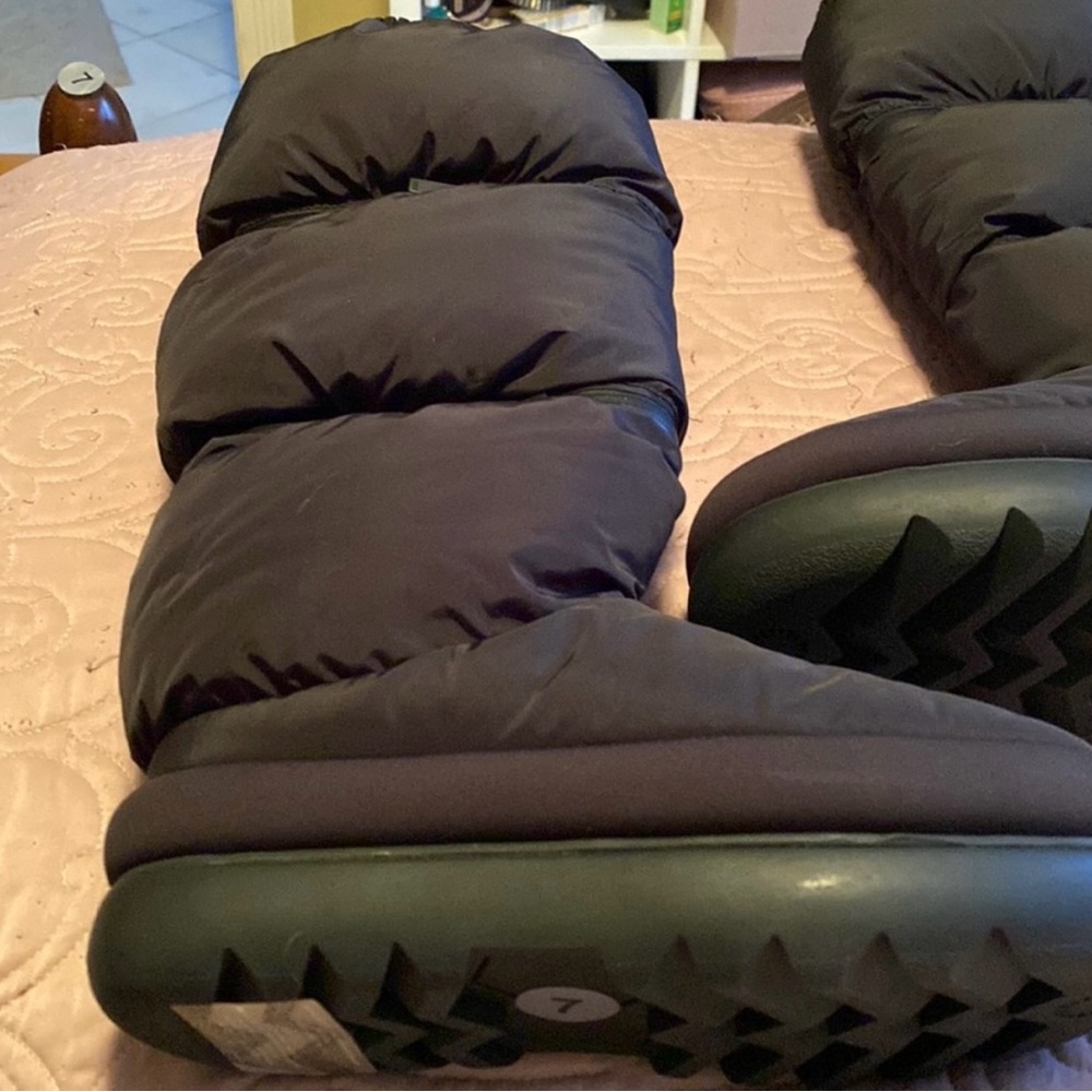 UGG 3 tier ultra tall maxi puffer boots